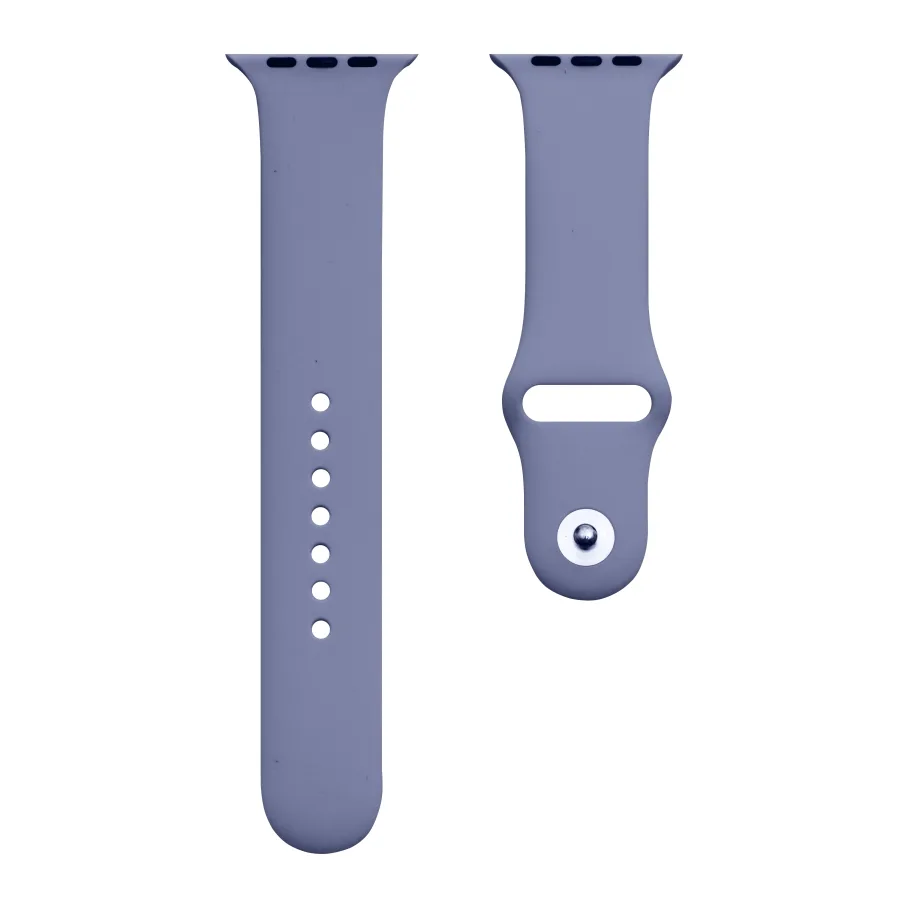 Ремешок для Apple Watch, размер 42/44/45/49 mm, цвет лавандовый серый
