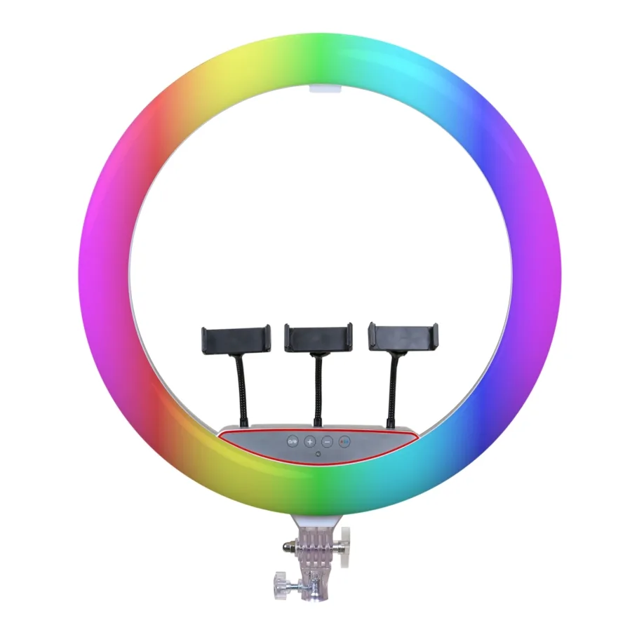Лампа RGB Crystal 3D-45 45cm Remote Мятая упаковка Прозрачный