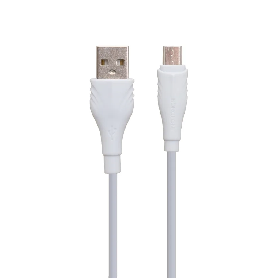 USB Borofone BX18 Micro, цвет белый