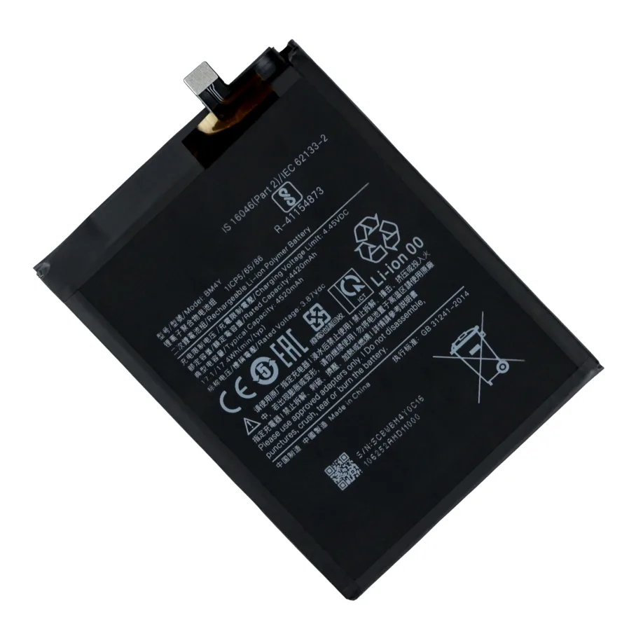 Аккумулятор для Poco F3 / K40 / K40 Pro, цвет черный