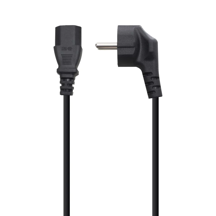 Сетевой шнур (C13-CEE 7/7) 1.5m 3*0.75mm 2 PC-186-VDE, цвет черный
