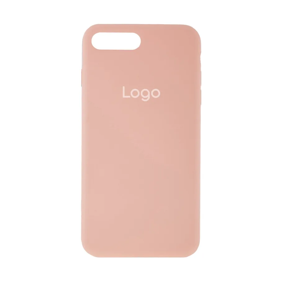 Чехол Silicone Case Full Size (AA) для iPhone 7 Plus/8 Plus 67.Grepefruit