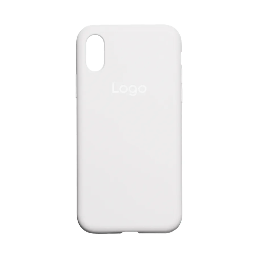Чехол для iPhone X/Xs, цвет белый