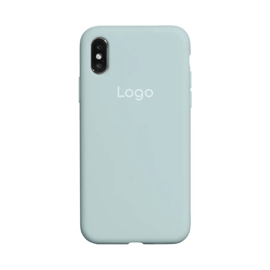 Чехол для iPhone X/Xs, цвет бирюзовый