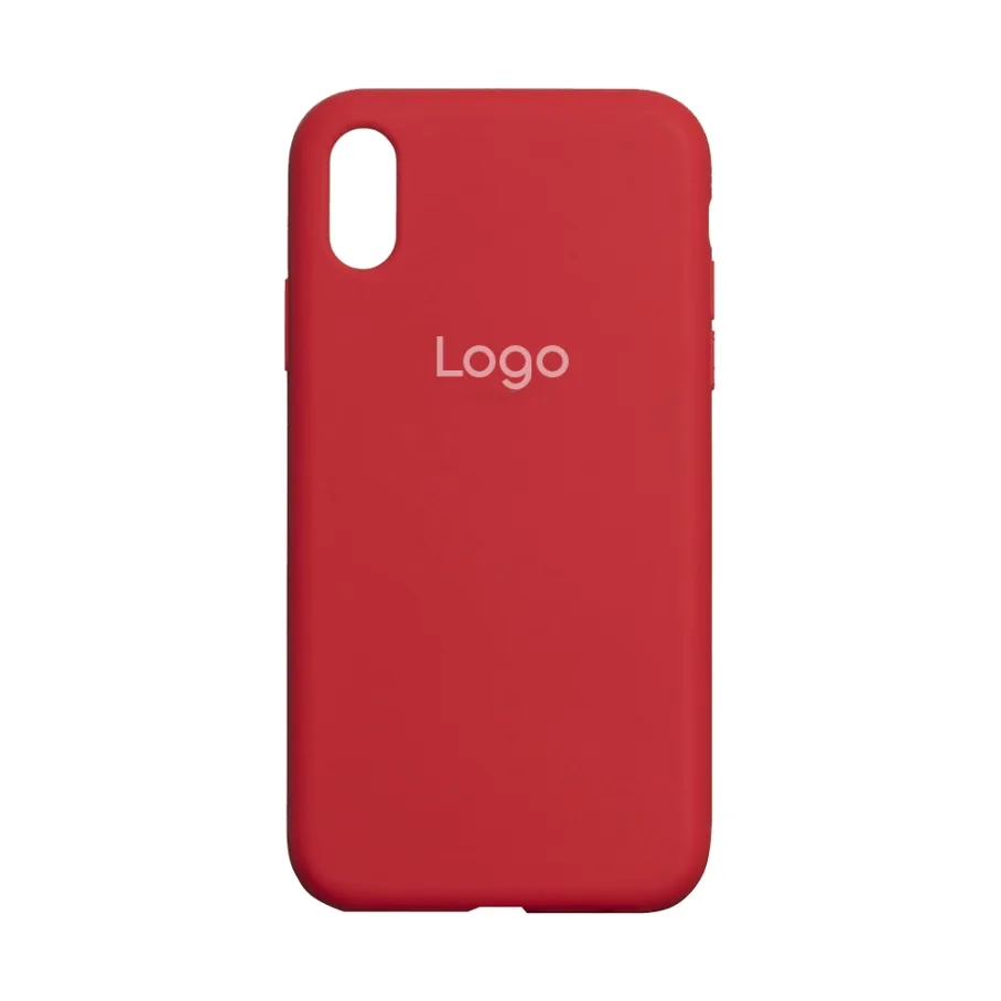 Чехол для iPhone Xr, цвет красный