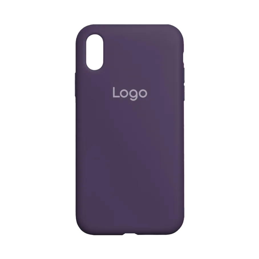 Чехол для iPhone Xr, цвет аметистовый
