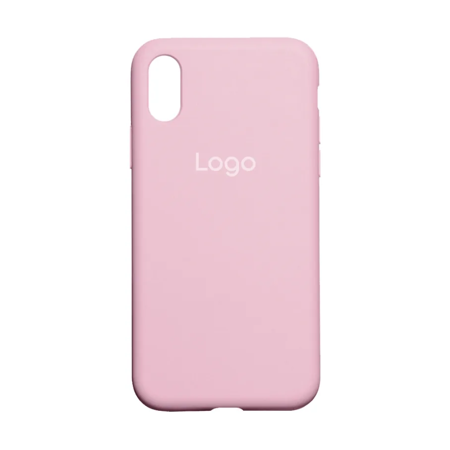 Чехол для iPhone Xs Max, цвет розовый