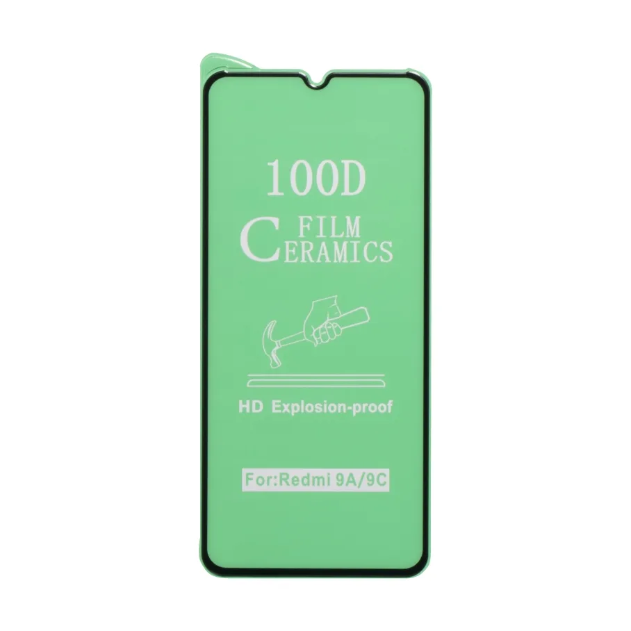 Защитное стекло для Xiaomi Redmi 9A / 9C, цвет черный