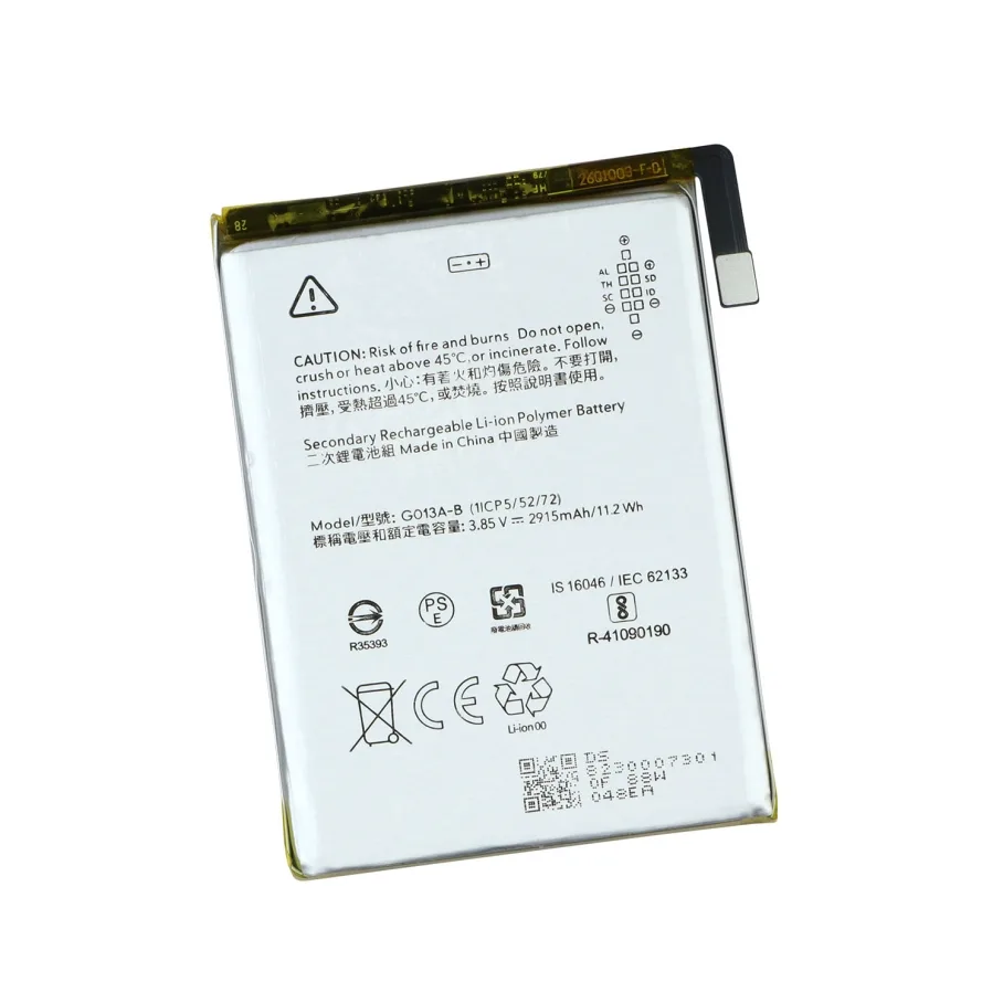 Аккумулятор для Google Pixel 3, AAAA no LOGO