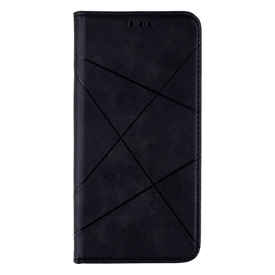 Чехол-книжка Business Leather для Samsung Galaxy A52, цвет черный