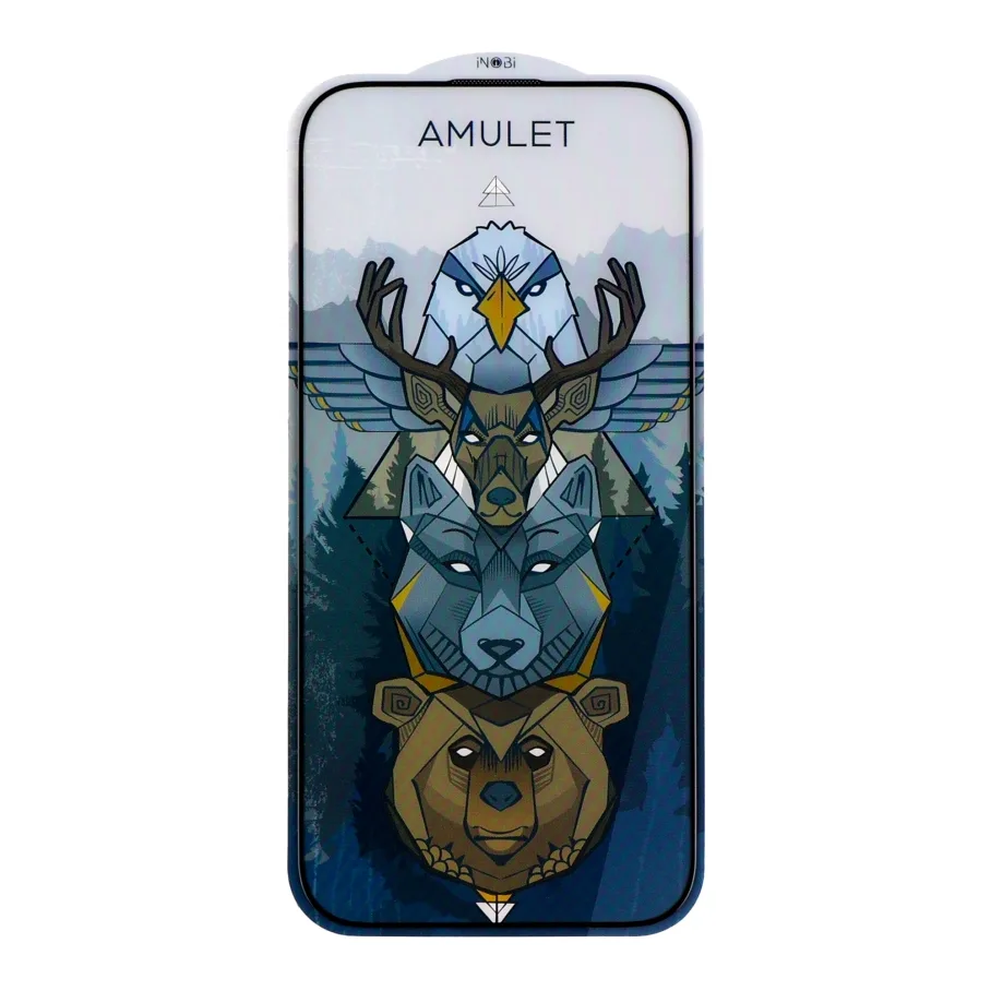 Защитное стекло AMULET 2.5D HD Antistatic for iPhone 17 Air Черный