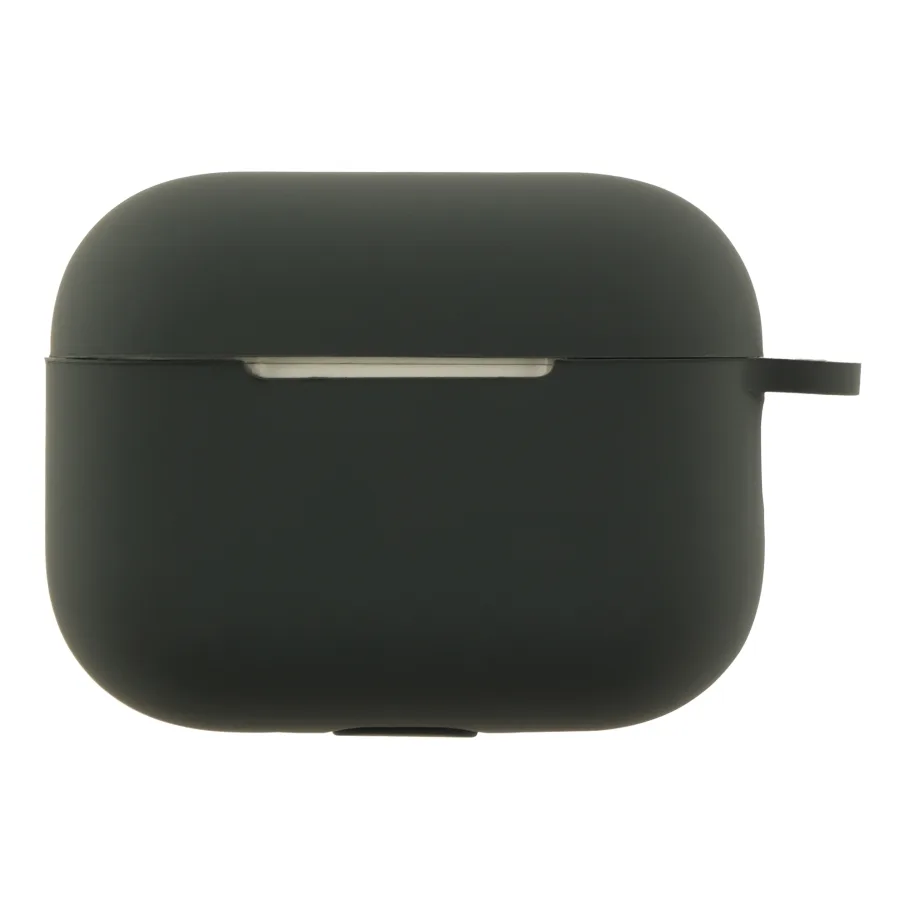 Футляр для AirPods Pro 3 с крючком, цвет темно-серый