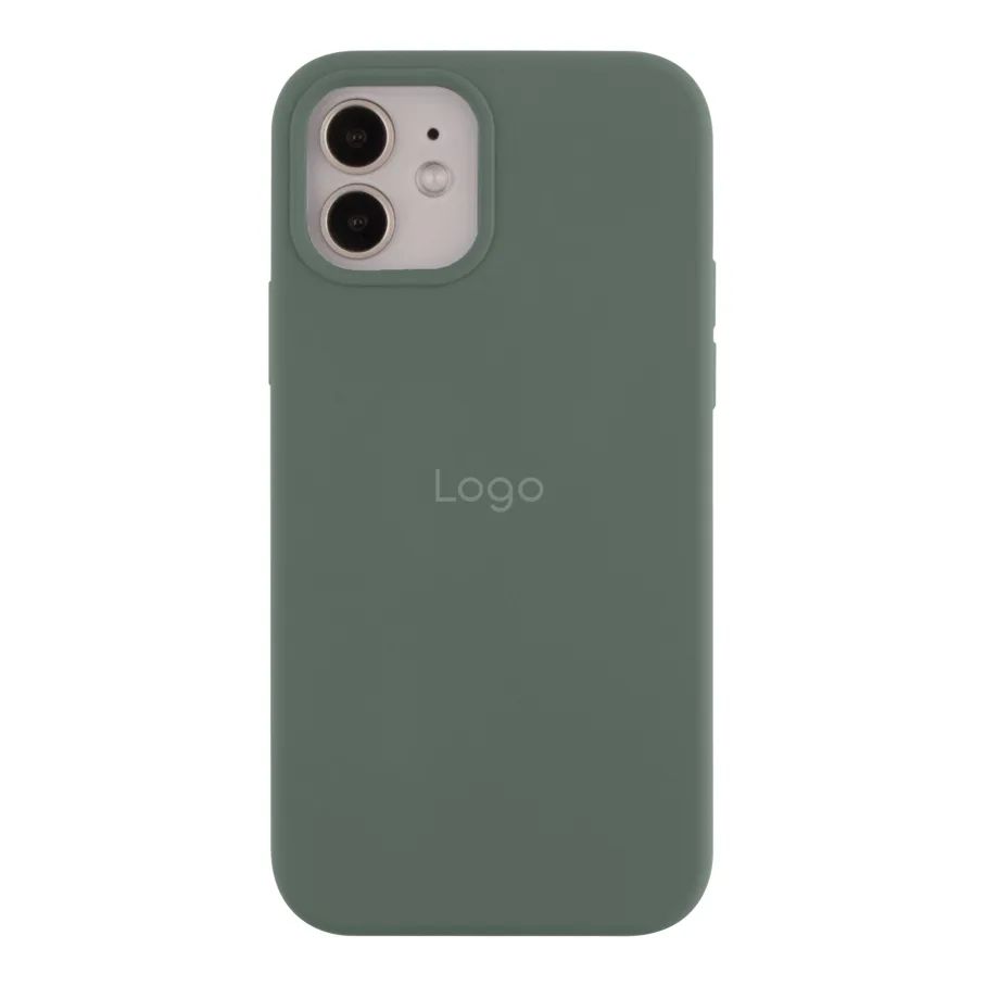Чехол для iPhone 11, цвет зеленый пин