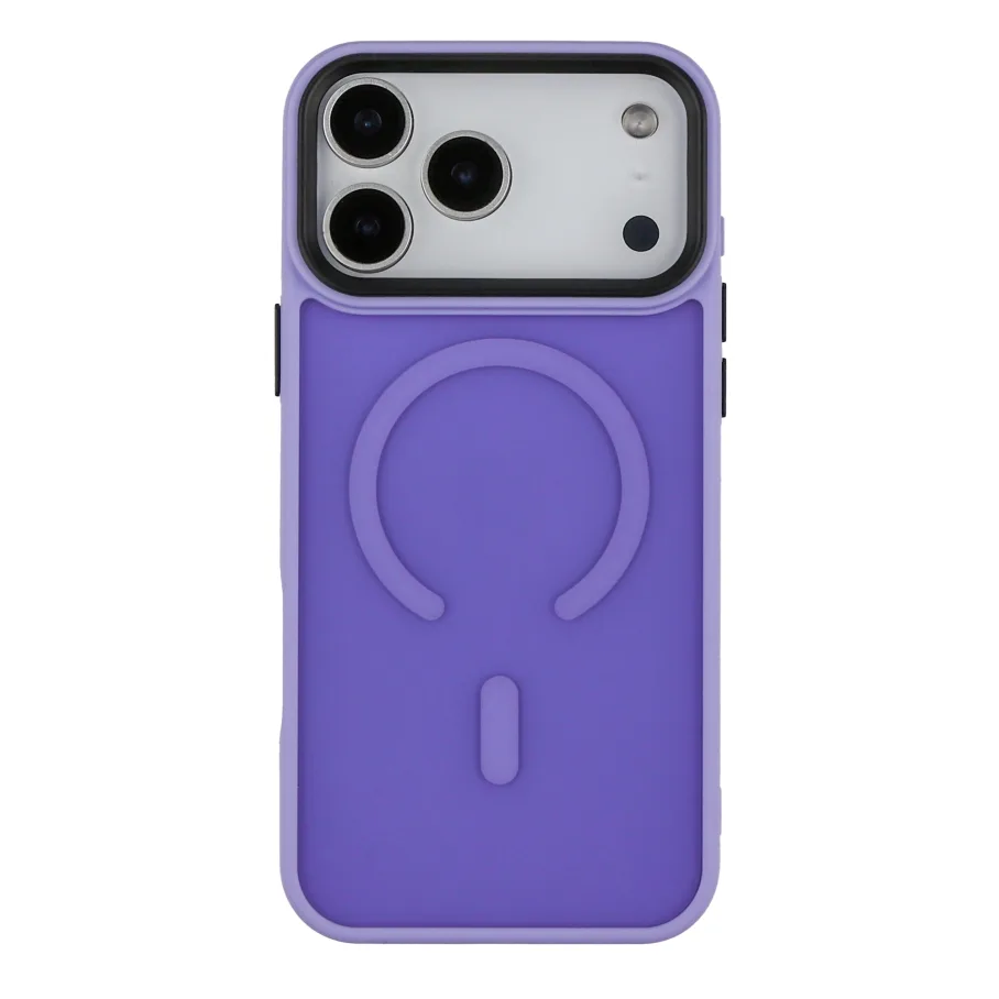 Чехол TPU+PC ShadowMat with MagSafe для iPhone 18 Pro Max Elegant Purple
