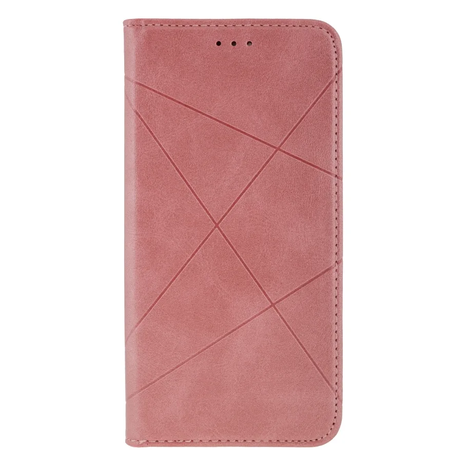 Чехол-книжка Business Leather для Xiaomi Mi 11 Lite, цвет розовый
