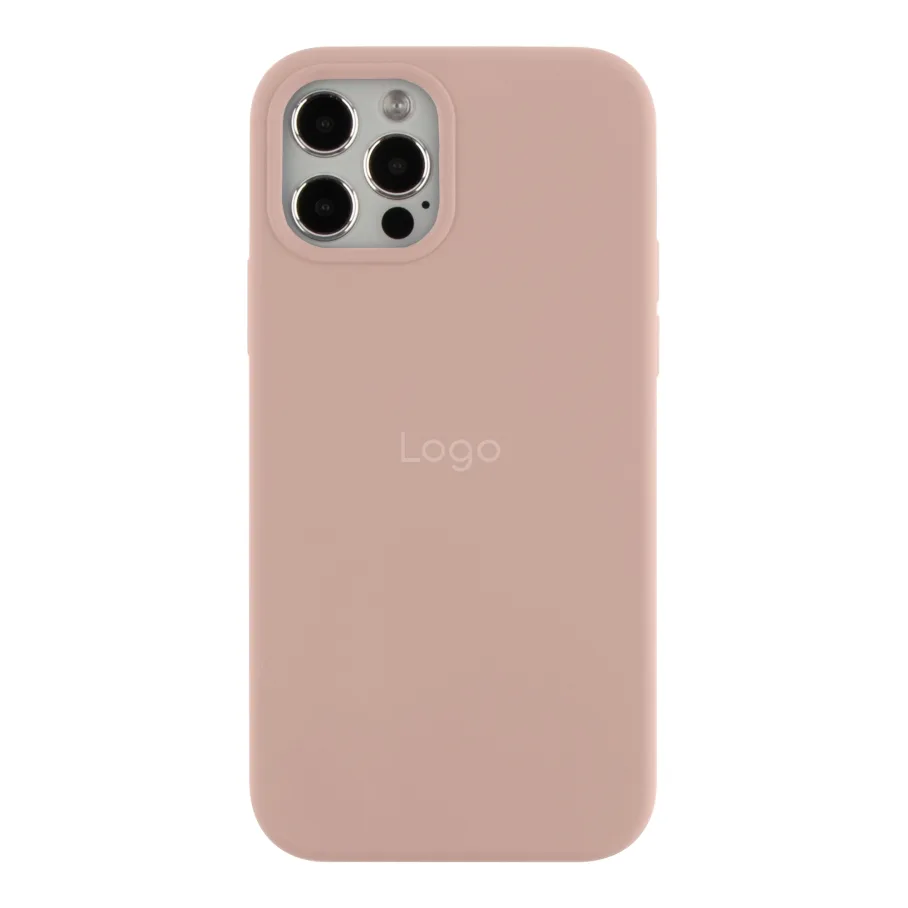 Чехол Silicone Case Full Size (AA) для iPhone 12 Pro Max 19.Pink Sand