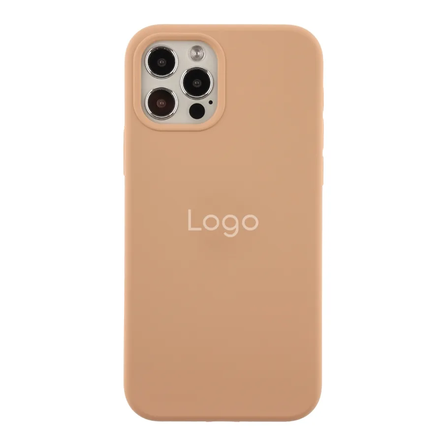 Чехол Silicone Case Full Size (AA) для iPhone 12 Pro Max 92.Desert Gold