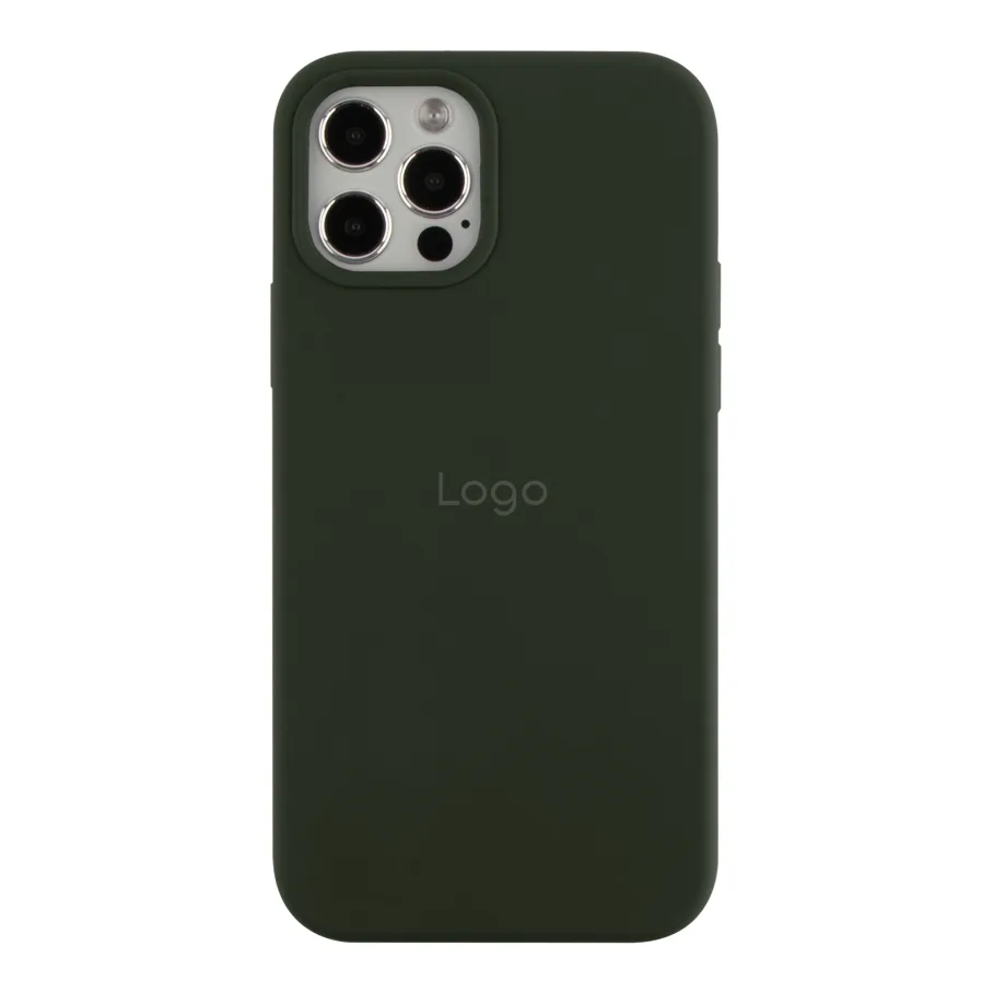 Чехол Silicone Case Full Size (AA) для iPhone 12/12 Pro 71.Cyprus Green