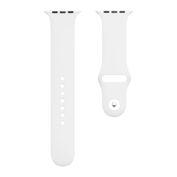 Ремешок для Apple Watch Band Silicone One-Piece Size-L 38/40/41 mm 09.White