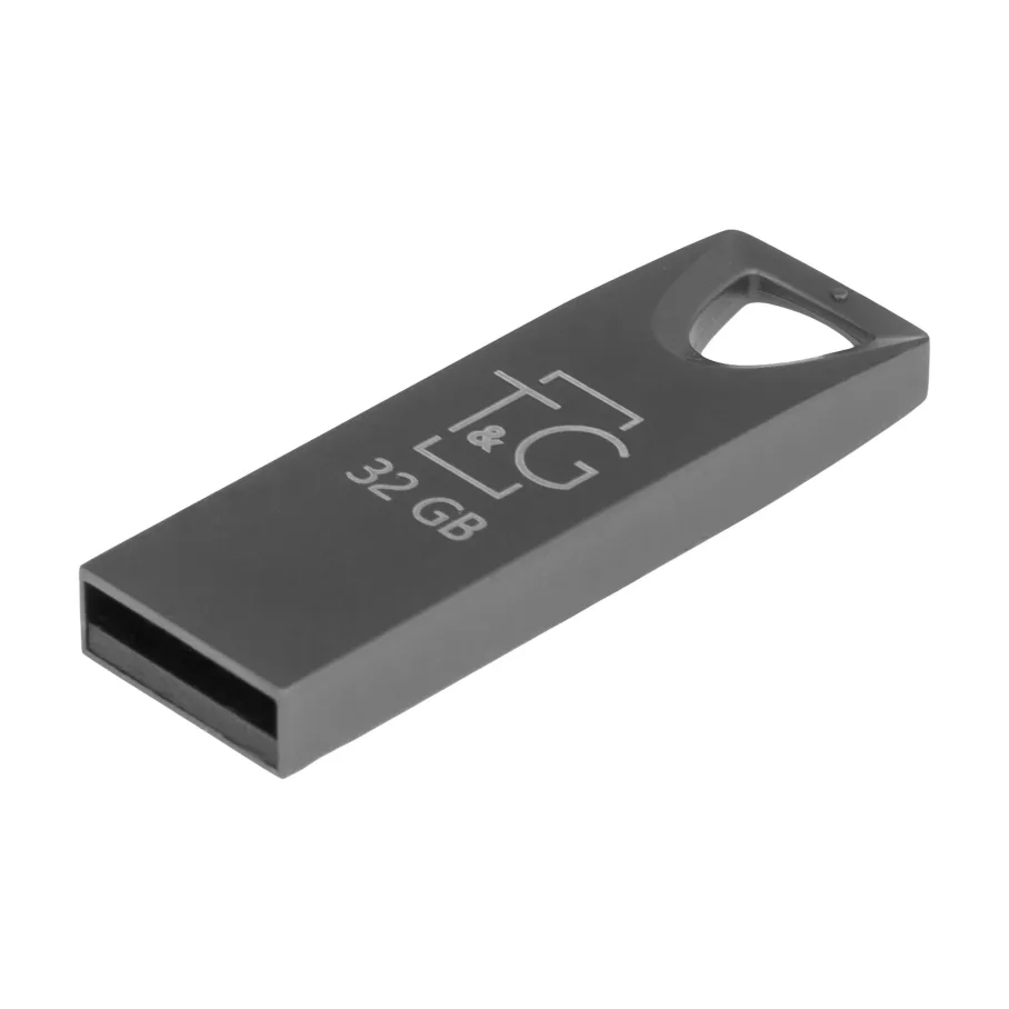 USB Flash Drive T&G 32gb Metal 117, цвет черный