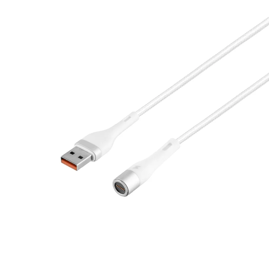 USB Baseus USB Magnetic to Micro / Lightning / Type-C 3A CA1T3-A Белый, 02