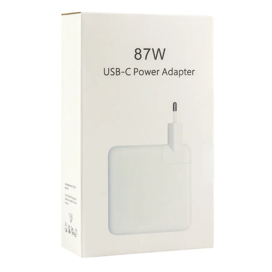 Сетевое Зарядное Устройство for Mac USB-C PD87W, цвет белый