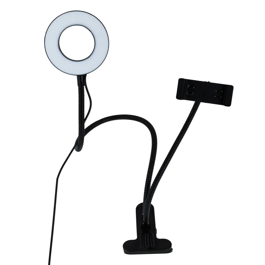 Лампа Fill Light 2 in 1 9cm на Прищепке, цвет черный