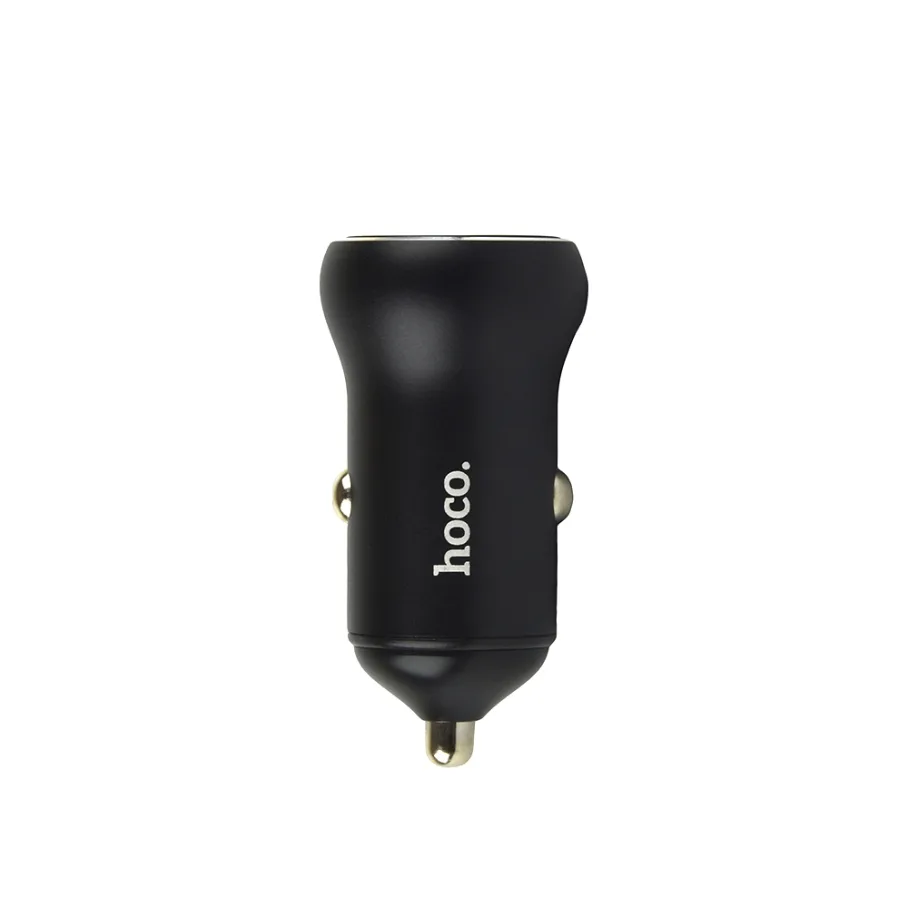 Авто Зарядное Устройство Hoco NZ5 Smooth road PD 30W+QC3.0 Type-C to Type-C, цвет черный