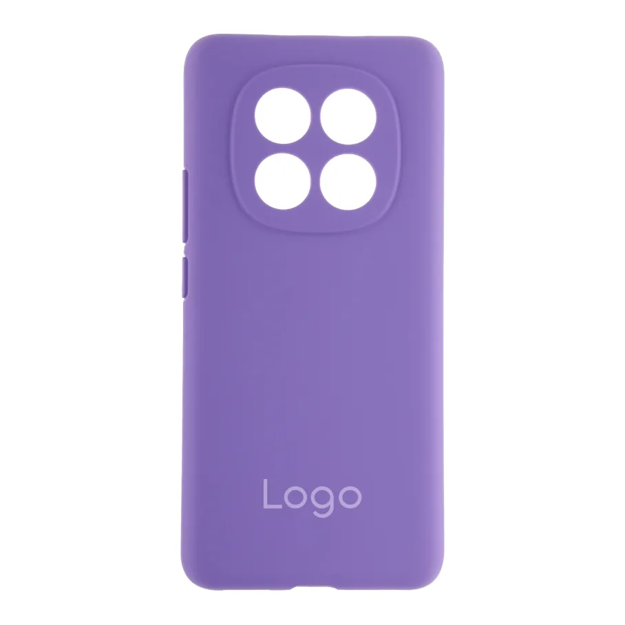 Чехол Liquid Silicone (AA) Full Camera для Xiaomi Redmi Note 15 Pro 4G 39.Elegant Purple