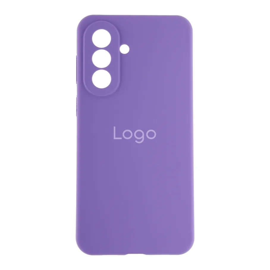 Чехол Liquid Silicone (AA) Full Camera для Samsung Galaxy A57 5G (A576) 39.Elegant Purple