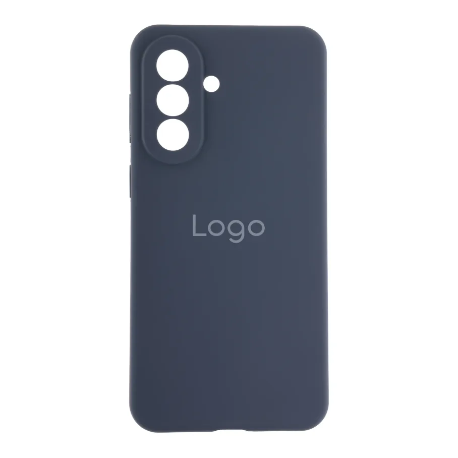 Чехол Liquid Silicone (AA) Full Camera для Samsung Galaxy A57 5G (A576) 08.Dark Blue
