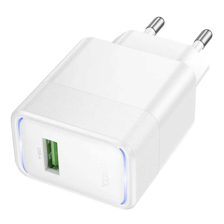 Сетевое Зарядное Устройство Hoco CS111A 1USB Multi-Protocol 22.5W Белый