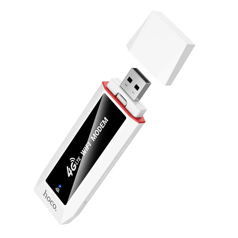 Модем Hoco HI43 Portable Mobile WiFi Transmitter (free sim) Белый