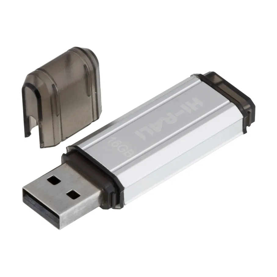 USB Flash Drive Hi-Rali Stark 16gb Стальной