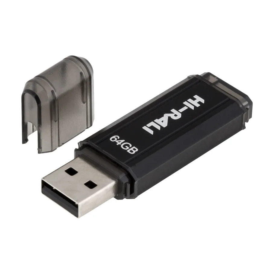 USB Flash Drive Hi-Rali Stark 64gb, цвет черный