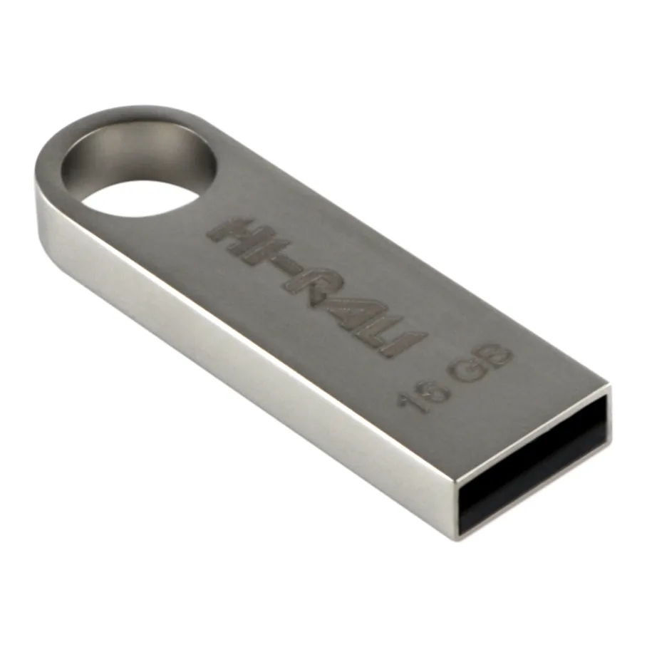 USB Flash Drive Hi-Rali Shuttle 16gb, цвет стальной