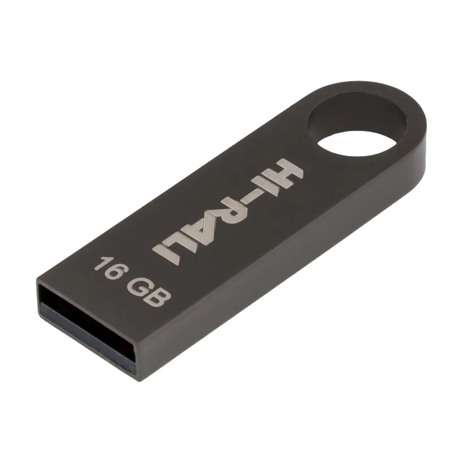 USB Flash Drive Hi-Rali Shuttle 16gb, цвет черный