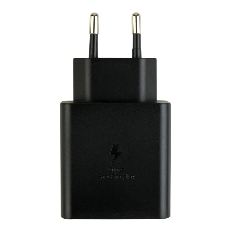 Сетевое Зарядное Устройство for Samsung 1USB-C QC/PD60W 1:1 Черный