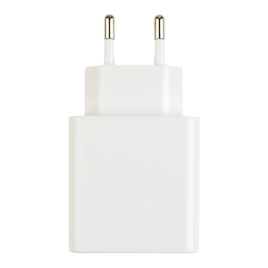 Сетевое Зарядное Устройство for Samsung 1USB-C QC/PD60W 1:1 Белый