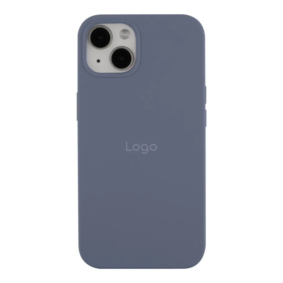 Чехол Silicone Case Full Size (AA) для iPhone 13 28.Lavender Grey