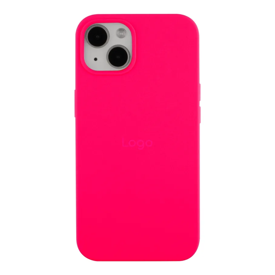 Чехол Silicone Case Full Size (AA) для iPhone 13 38.Shiny Pink