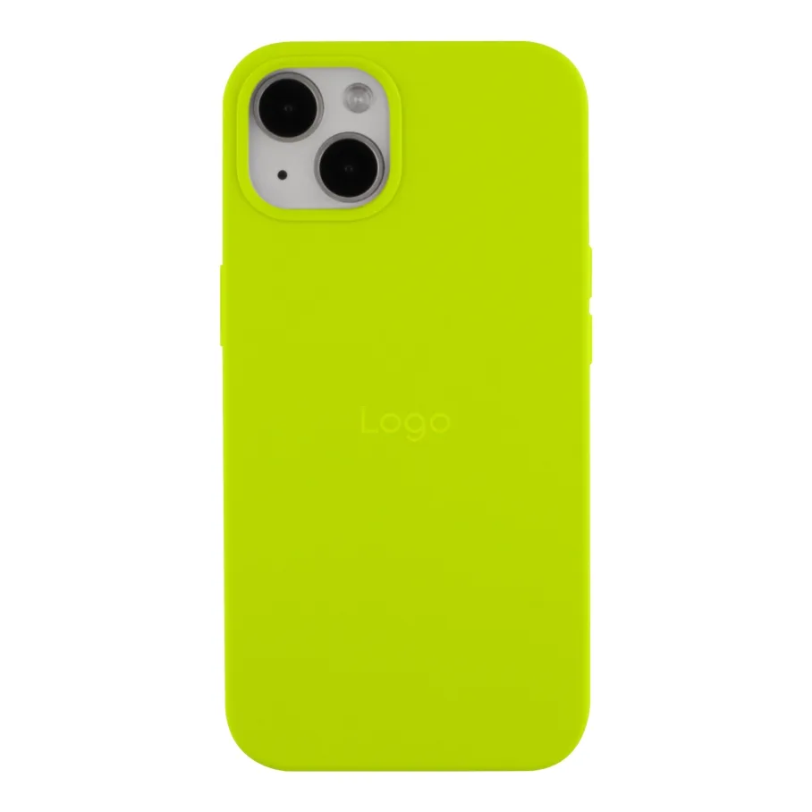 Чехол Silicone Case Full Size (AA) для iPhone 13 40.Shiny Green