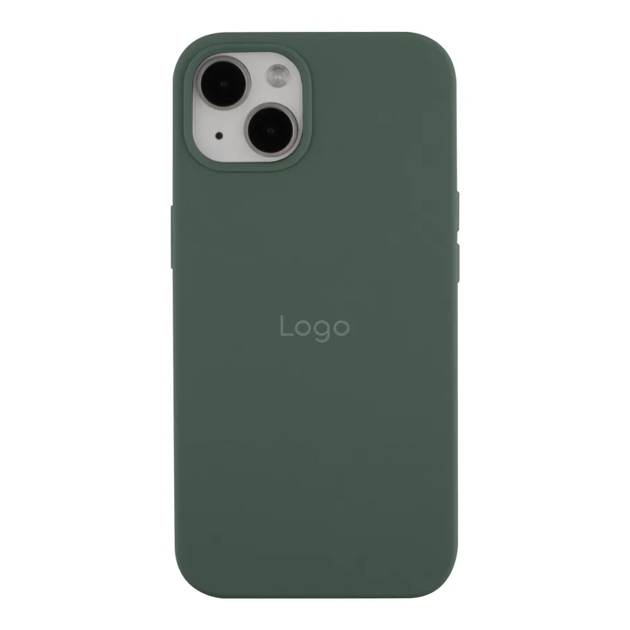 Чехол Silicone Case Full Size (AA) для iPhone 13 55.Pine Green
