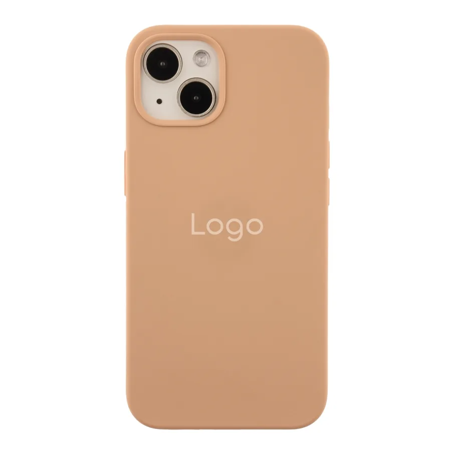 Чехол Silicone Case Full Size (AA) для iPhone 13 92.Desert Gold