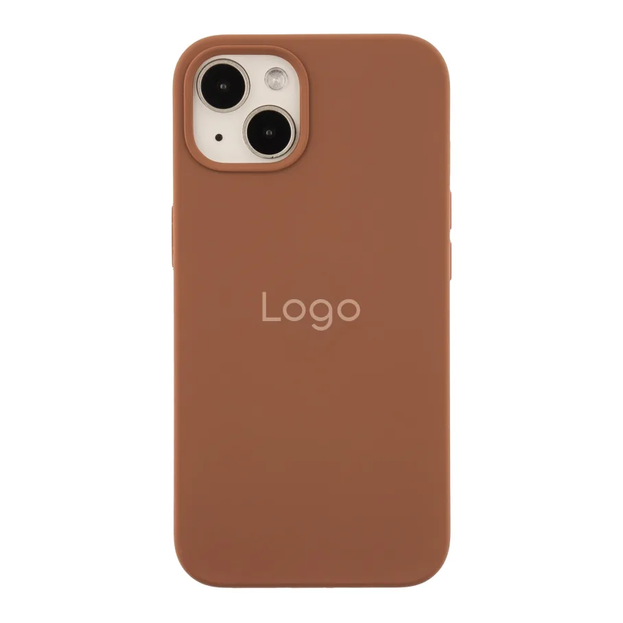Чехол Silicone Case Full Size (AA) для iPhone 13 93.New Brown