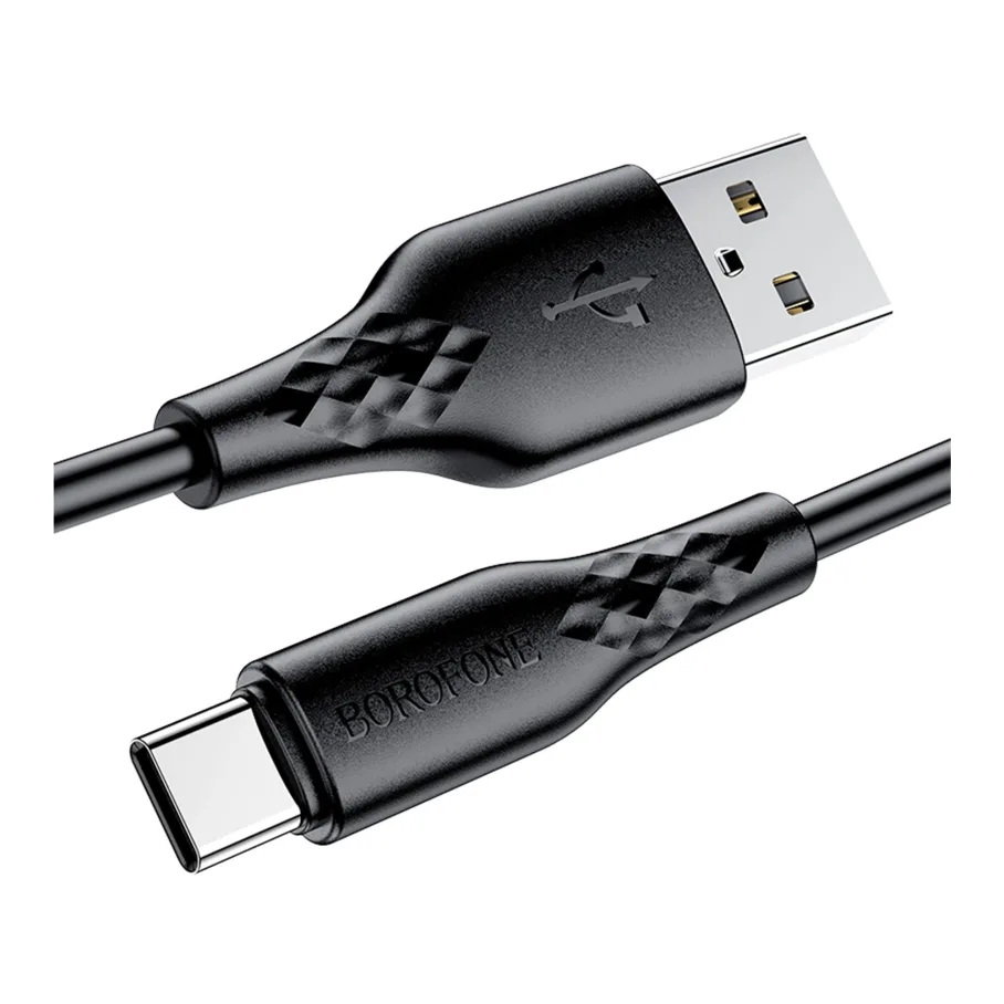 USB Borofone BX48 Type-C, цвет черный