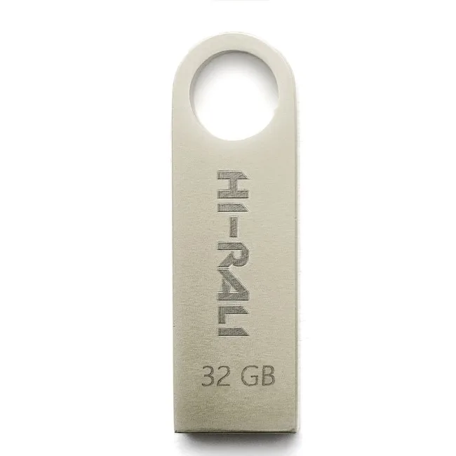 USB Flash Drive Hi-Rali Shuttle 32gb Стальной