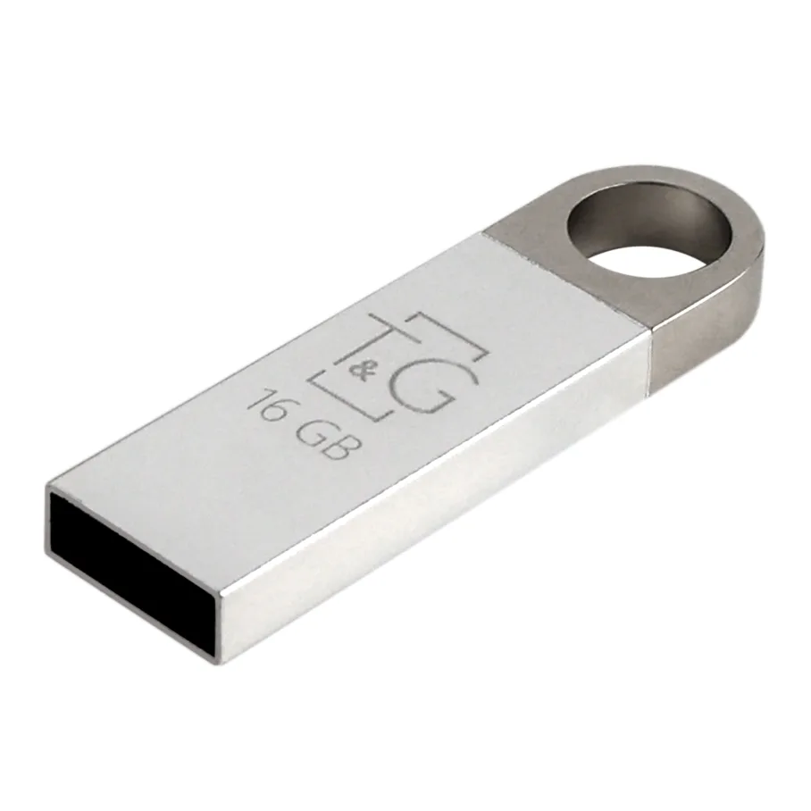 USB Flash Drive T&G 16gb Metal 026 Стальной
