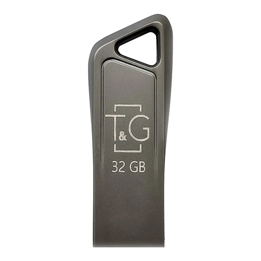 USB Flash Drive T&G 32gb Metal 114, цвет черный