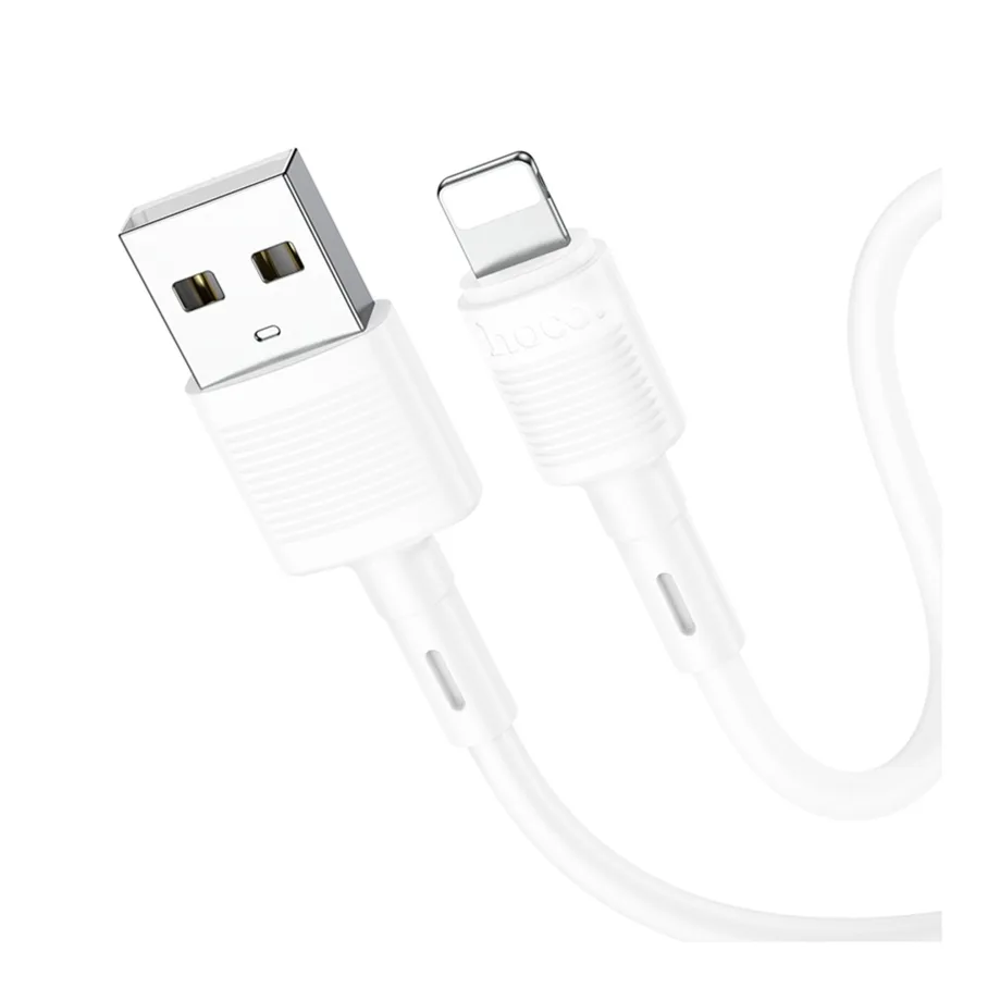 USB Hoco X83 Lightning Белый